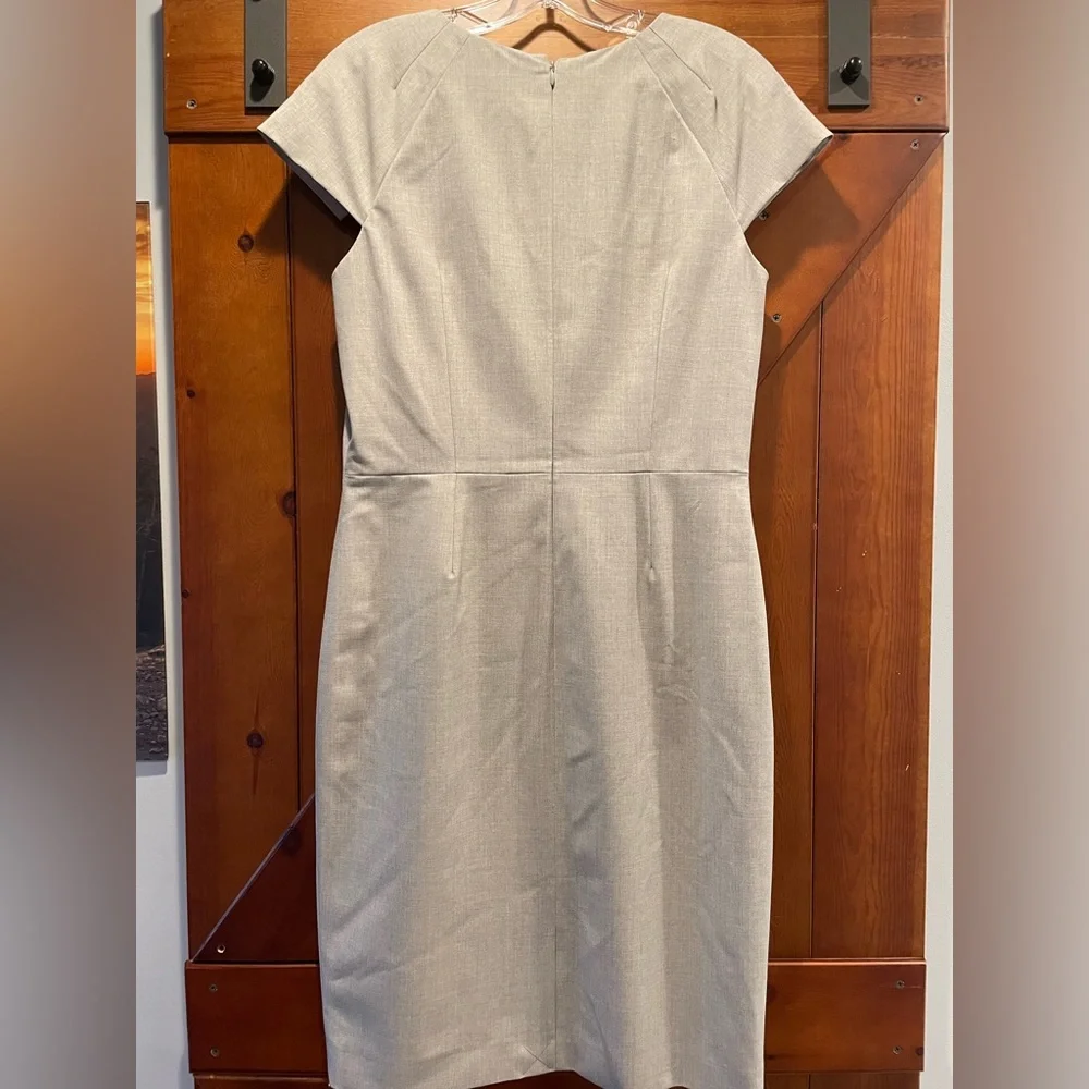 BRAND NEW Brooks Brothers Grey Dress - Picture 3 of 4